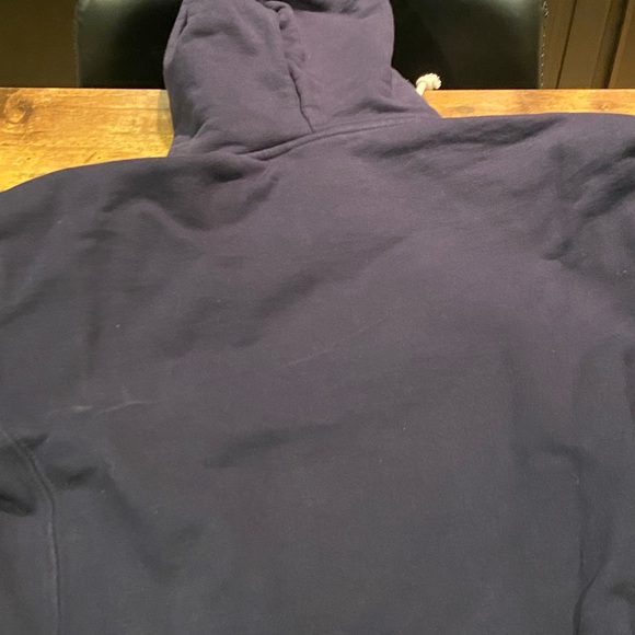 KITH Vintage XS hoodie - Navy Blue with a red and white KITH logo. W/ tags - Picture 3 of 3